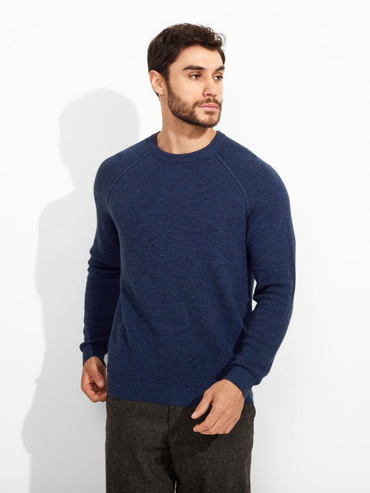 Zeus Sweater Cotton Color Blue