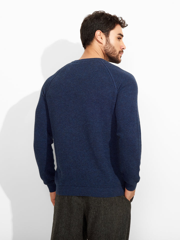 Zeus Sweater Cotton Color Blue