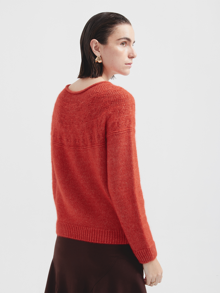 Cristie Sweater Cotton Color Pink