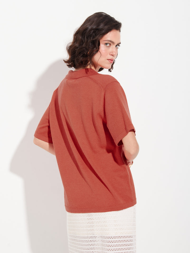 Zymba T-Shirt Cotton Color Orange