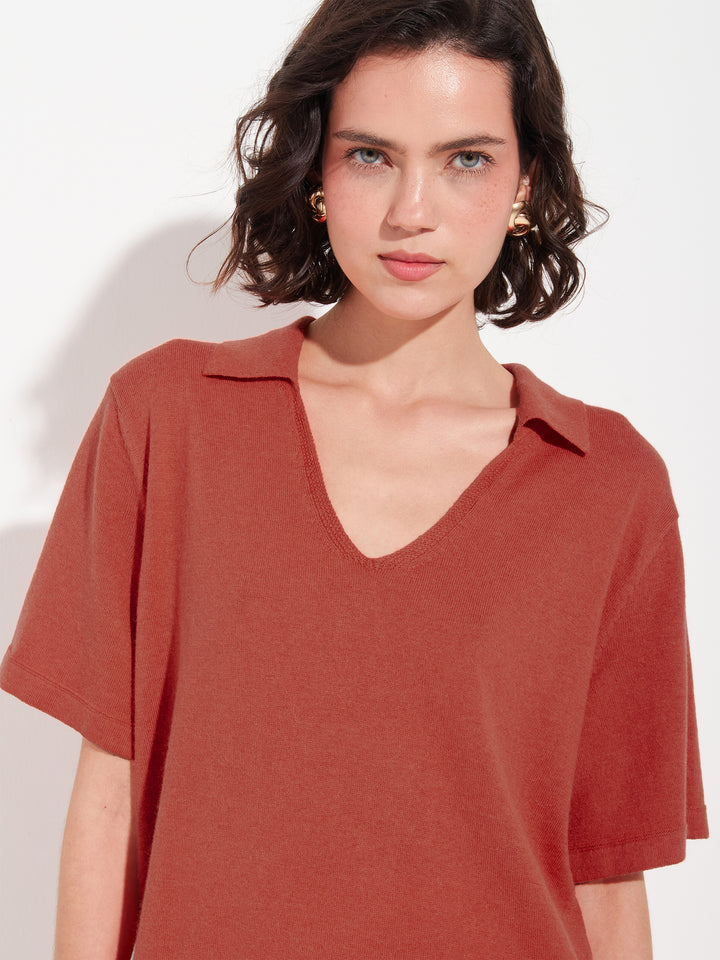 Zymba T-Shirt Cotton Color Orange