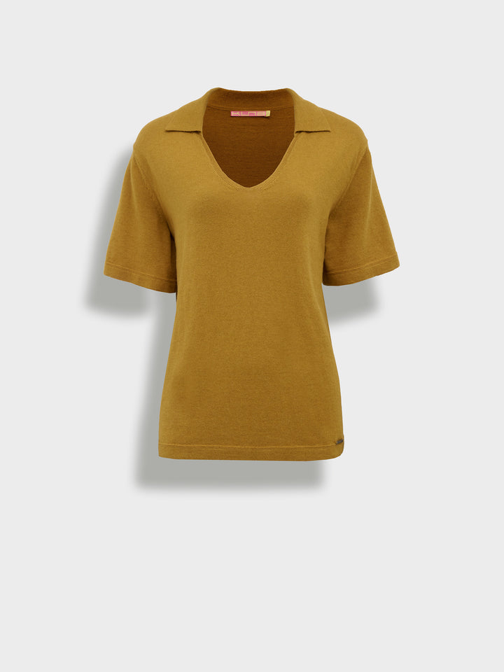 Zymba T-Shirt Cotton Color Yellow