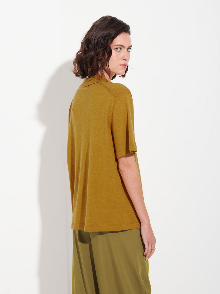 Zymba T-Shirt Cotton Color Yellow