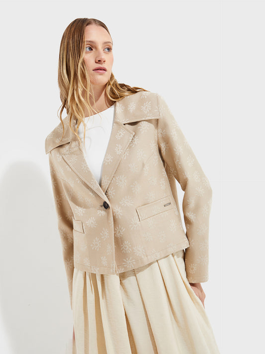 Abrigo Ytaparica Bambú Color Beige