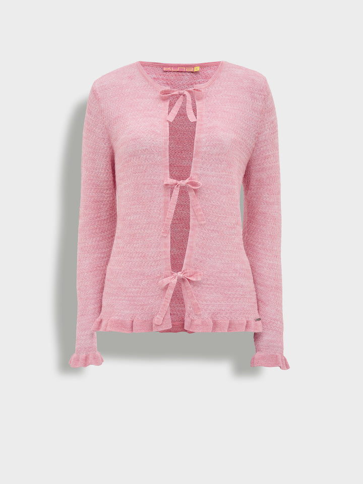 Zaeta Cardigan Baby Alpaca Color Pink