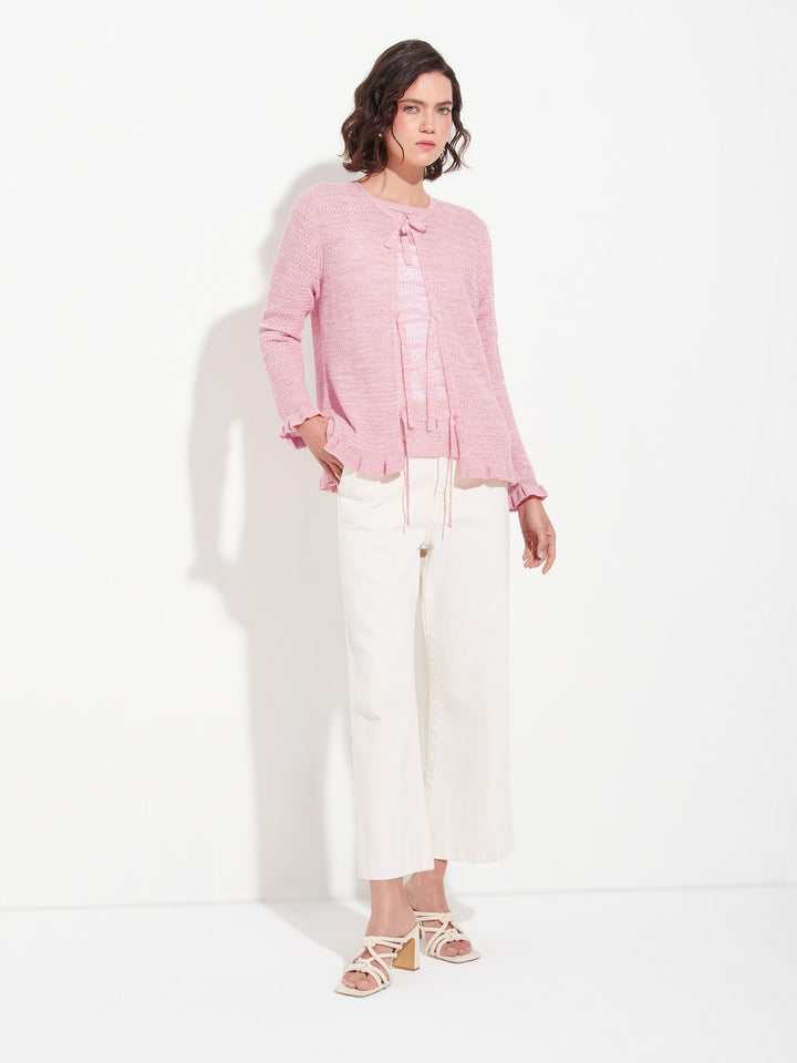 Zaeta Cardigan Baby Alpaca Color Pink