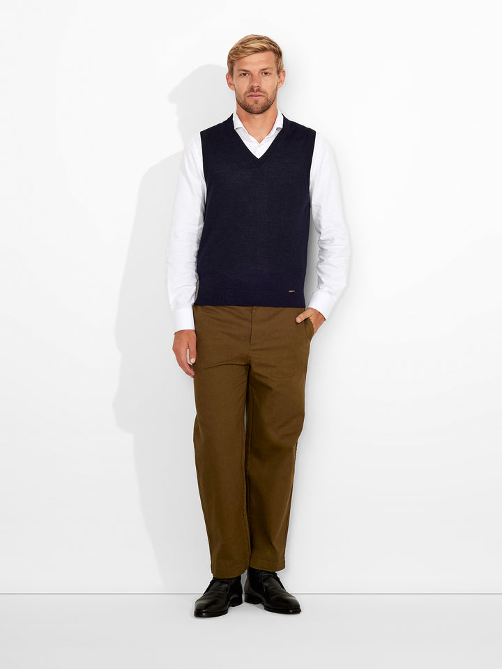 Abel Vest Baby Alpaca Color Golondrina