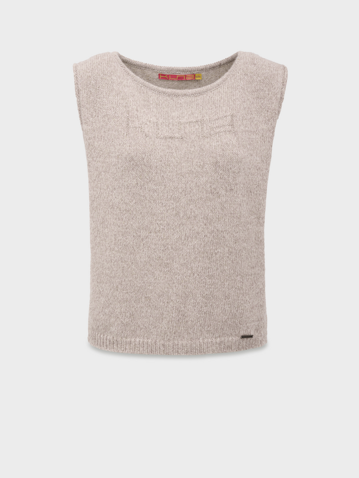 Udda Vest Baby Alpaca Color Beige