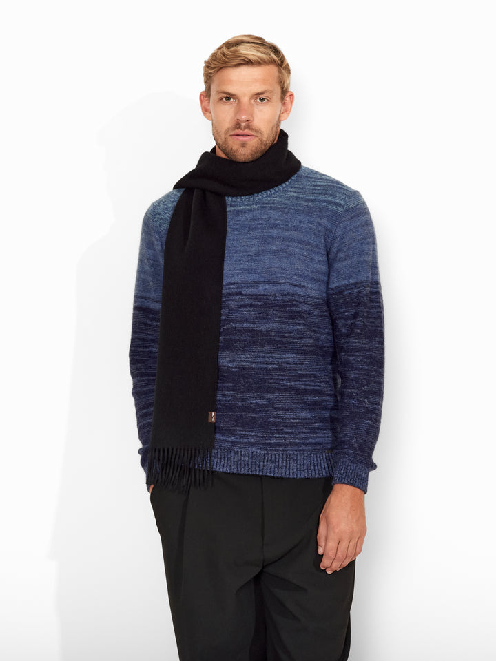 Jamas Scarf Royal Alpaca Color Black