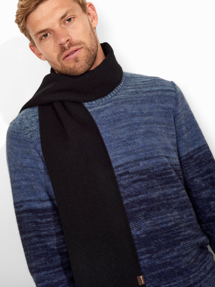 Jamas Scarf Royal Alpaca Color Black