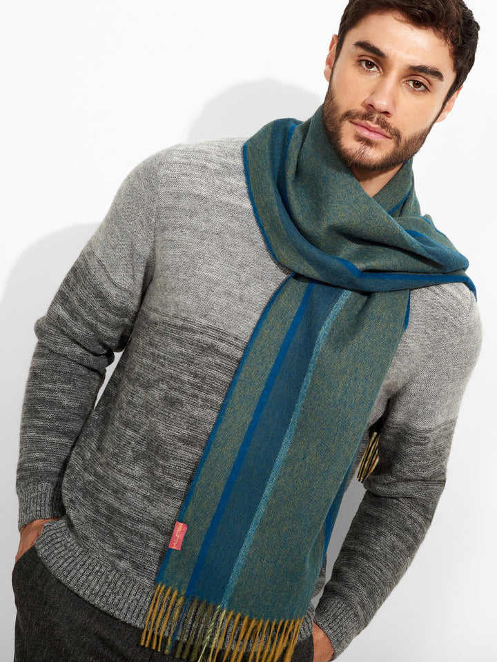 Perejil Scarf Baby Alpaca Color Green