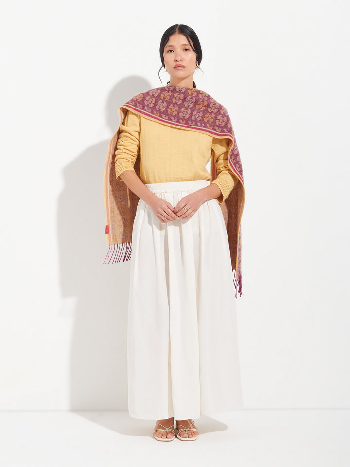 Chancay - 36 Scarf Baby Alpaca Color Fuchsia