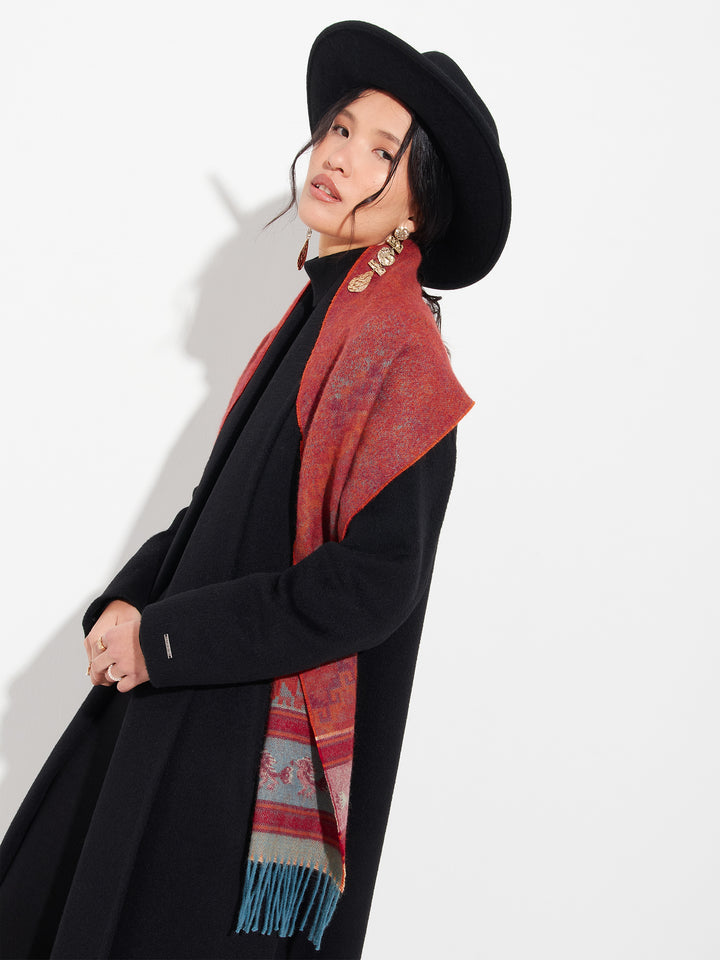 Chancay - 37 Scarf Baby Alpaca Color Orange