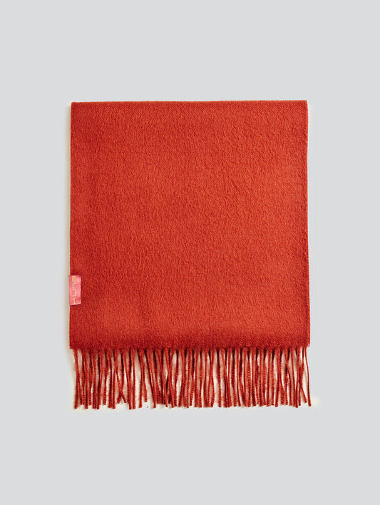 Bufanda Adrian Baby Alpaca Color Naranja