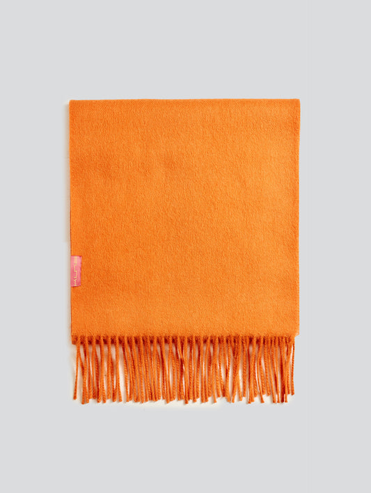 Bufanda Adrian Baby Alpaca Color Naranja