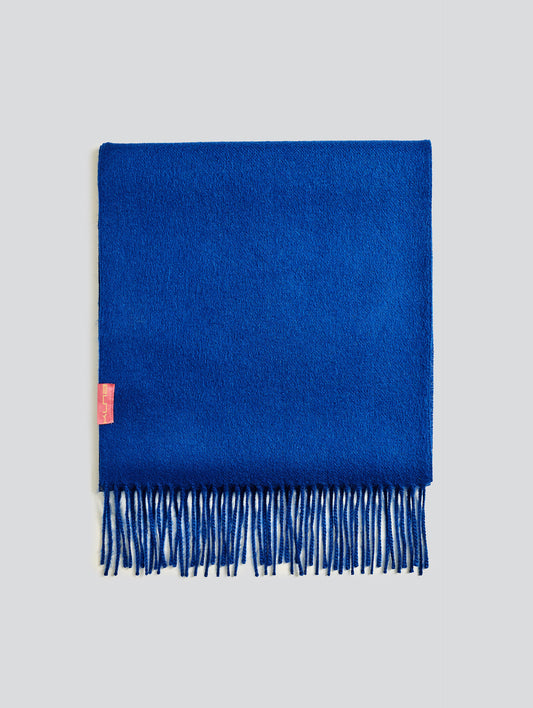 Bufanda Adrian Baby Alpaca Color Azul