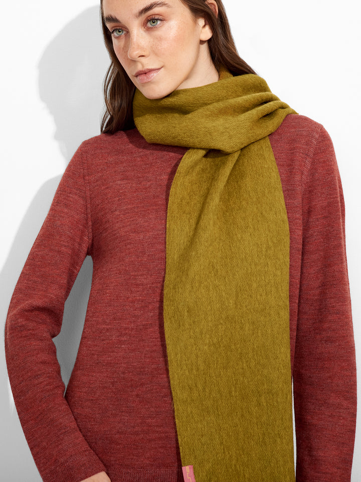 Zeta Scarf Baby Alpaca Color Green
