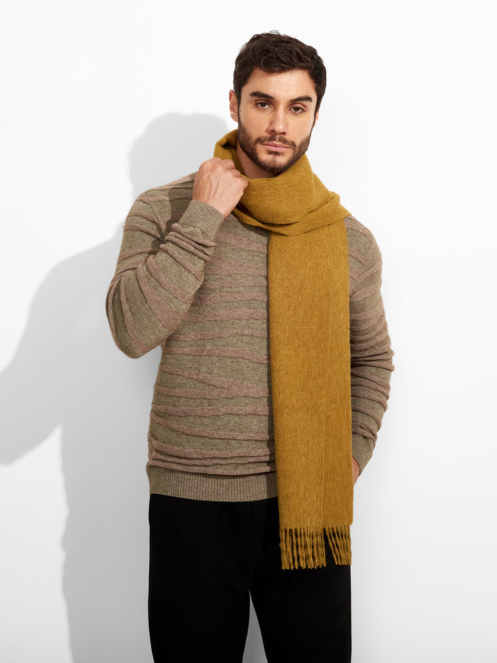 Zeta Scarf Baby Alpaca Color Green