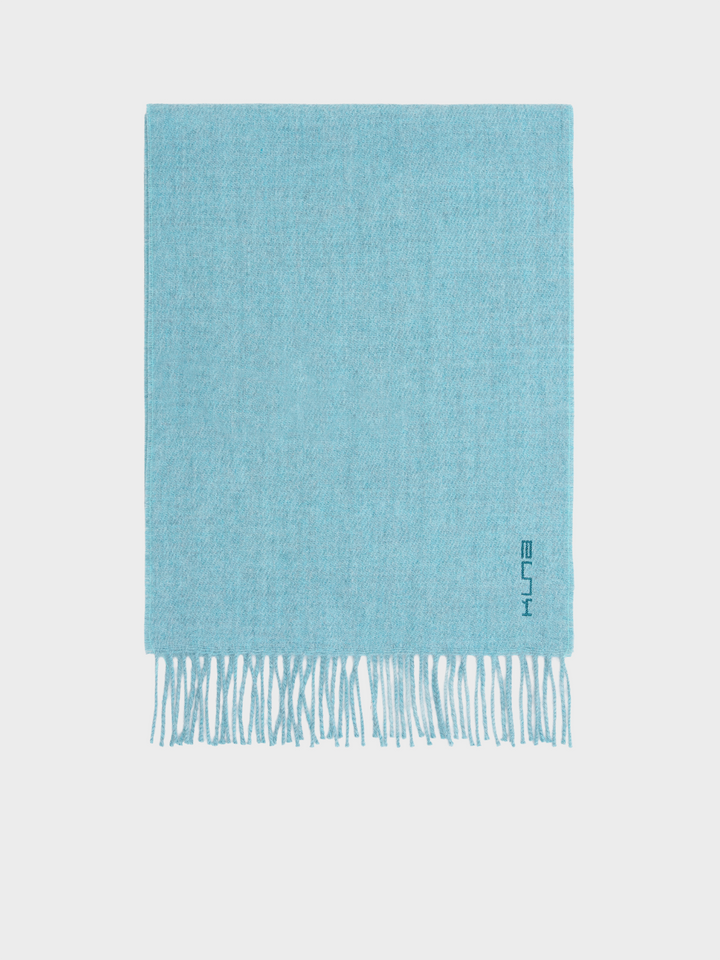 Zeta B Scarf Baby Alpaca Color Turquoise