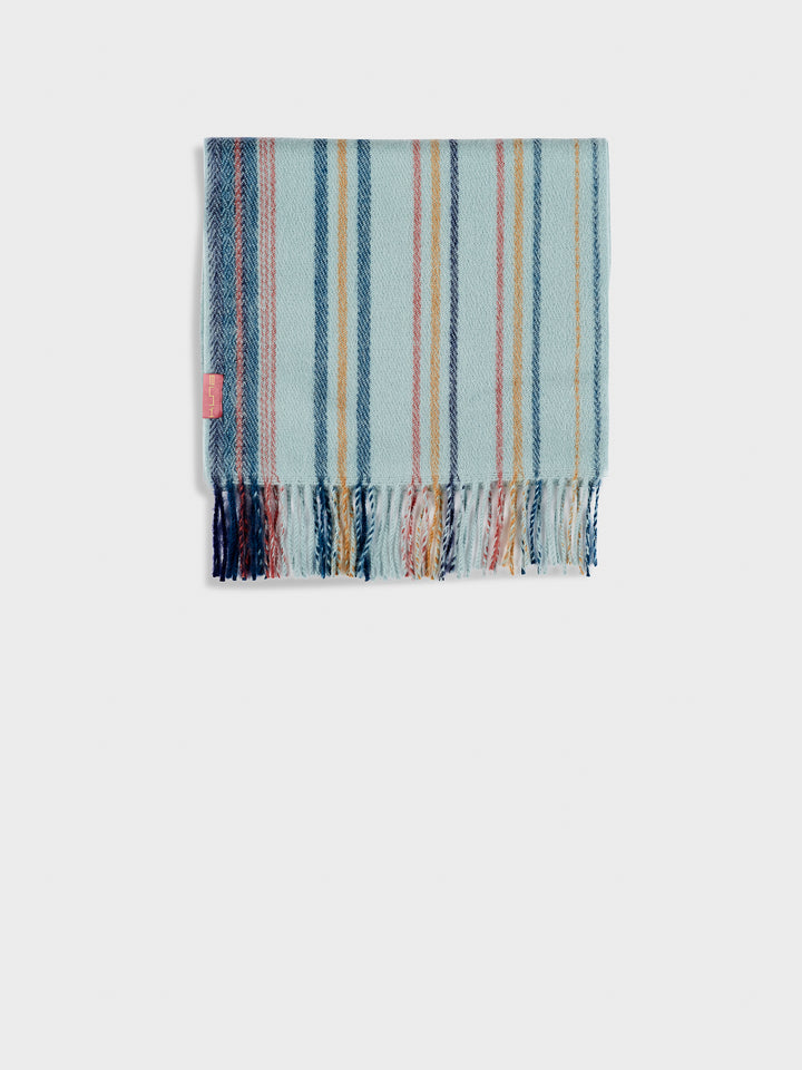 Zareno Scarf Baby Alpaca Color Ligth Blue