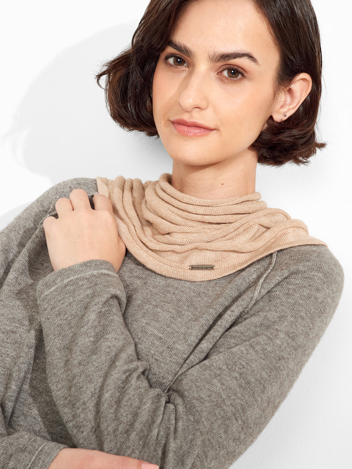 Zion Scarf Cotton Color Beige