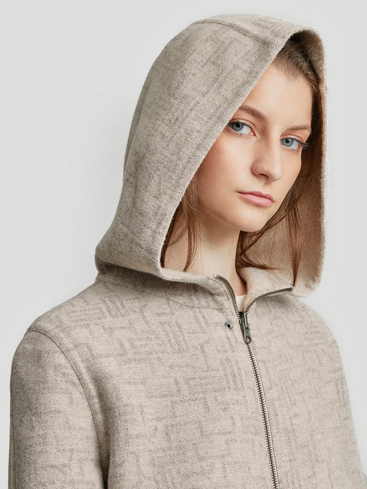 Abrigo Yper Baby Alpaca Color Beige