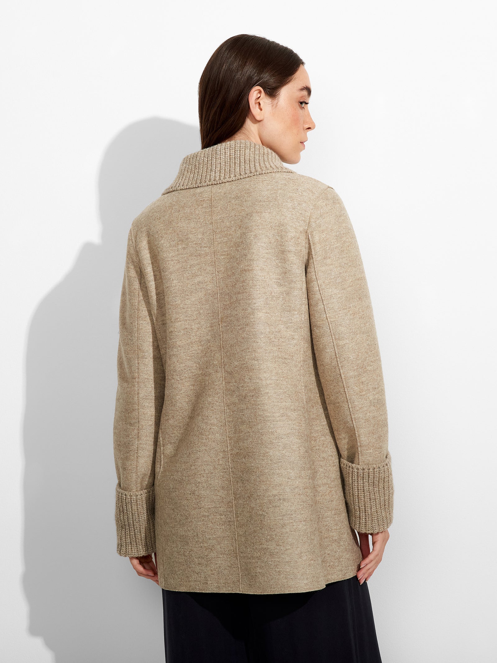 Zingaro Coat Alpaca Color Beige
