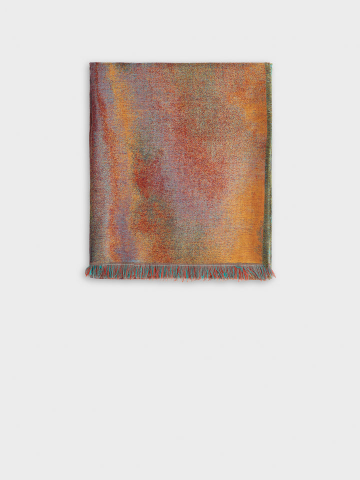 Yellowstone Park Shawl Royal Alpaca And Silk Color Multicolor