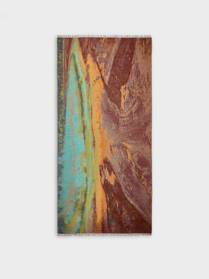 Yellowstone Park Shawl Royal Alpaca And Silk Color Multicolor