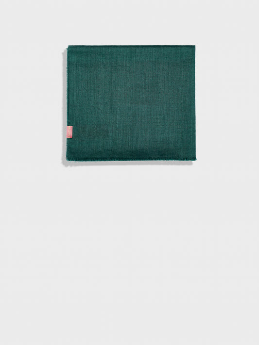 Alondra Shawl Baby Alpaca Color Dark Green