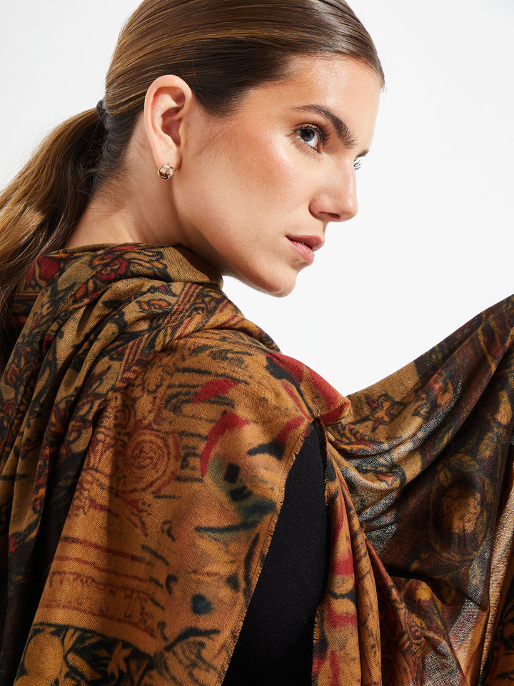 Belami Shawl Vicuña Color Multicolor
