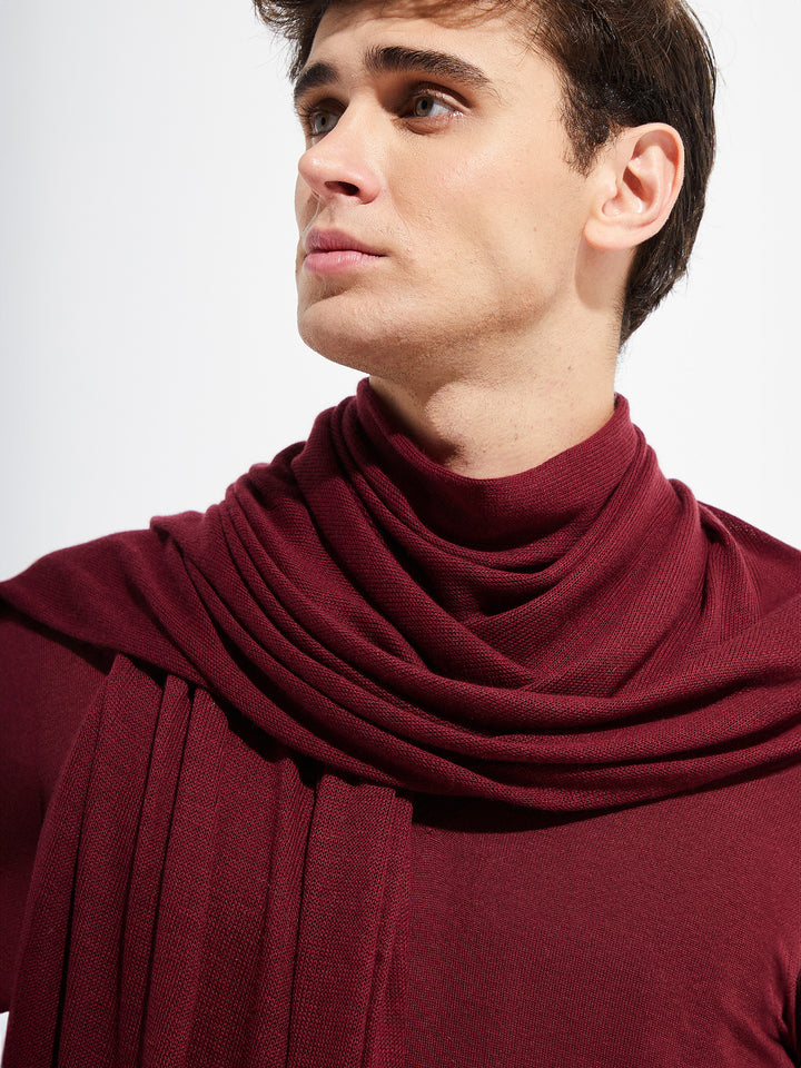 Bouveret Shawl Vicuña Color Burdeo