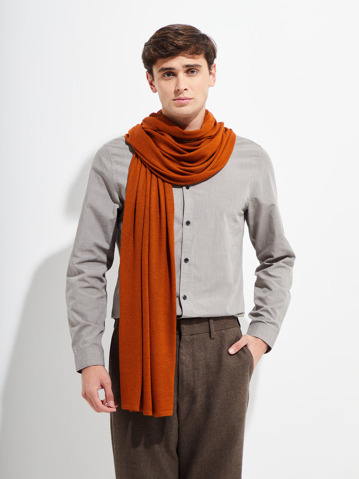 Bouveret Shawl Vicuña Color Orange
