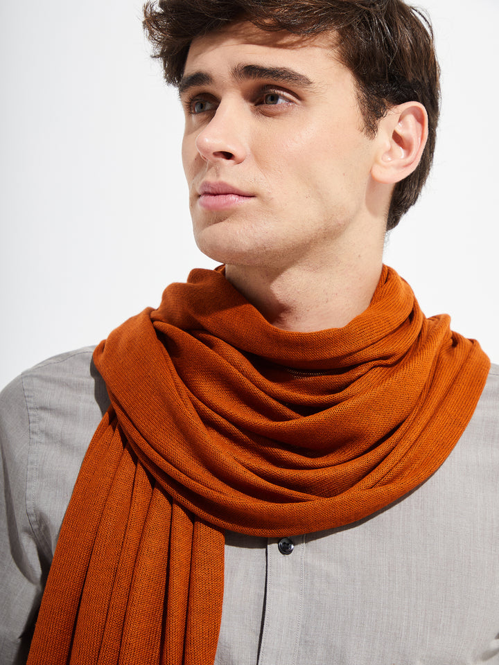 Bouveret Shawl Vicuña Color Orange