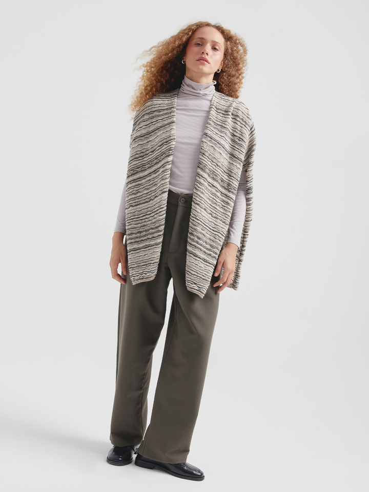 Corina Poncho Baby Alpaca Color Beige