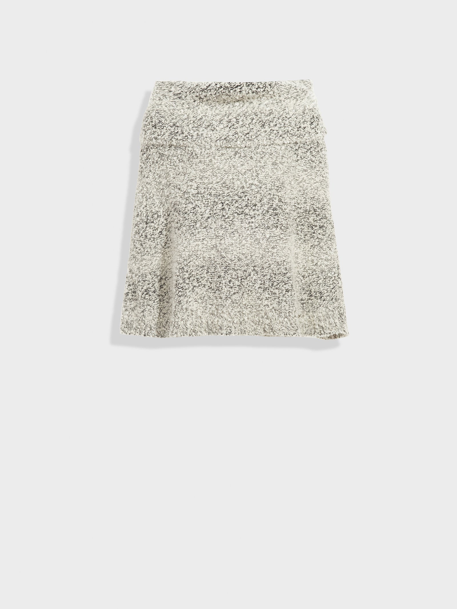 Zaira Poncho Suri Alpaca Color Grey