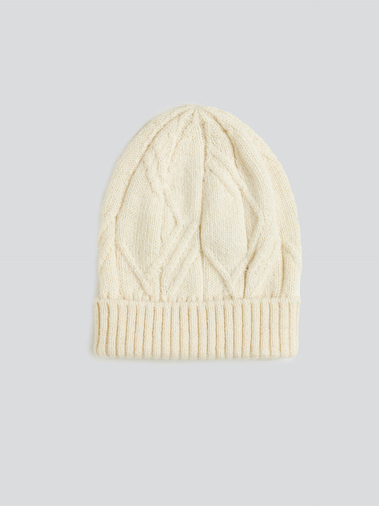 Gorro Yann Baby Alpaca Color Crudo