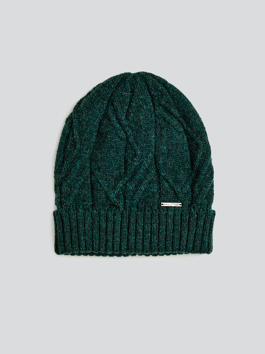 Gorro Yann Baby Alpaca Color Verde