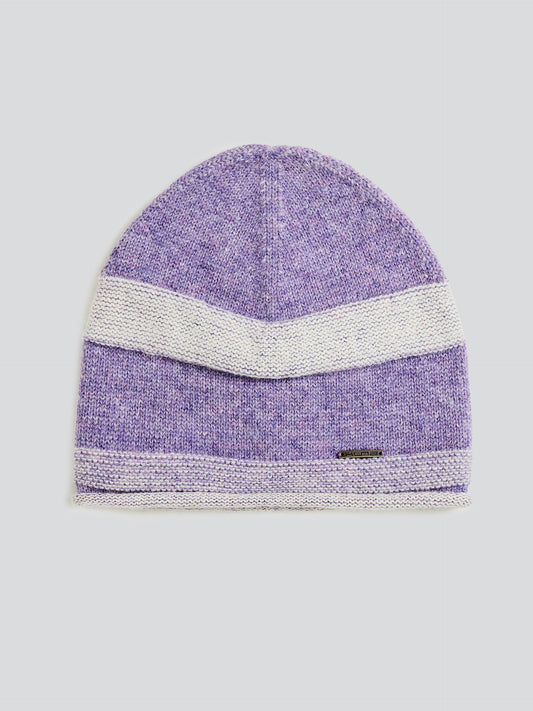 Gorro Ydris Baby Alpaca Color Morado