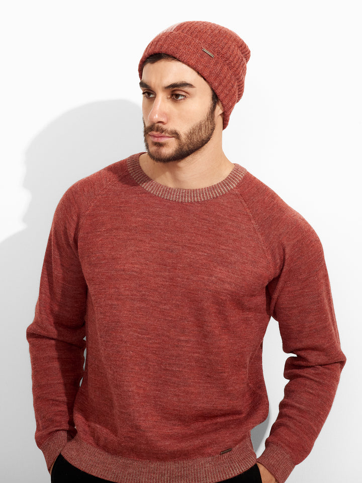 Zut Hat Baby Alpaca Color Red