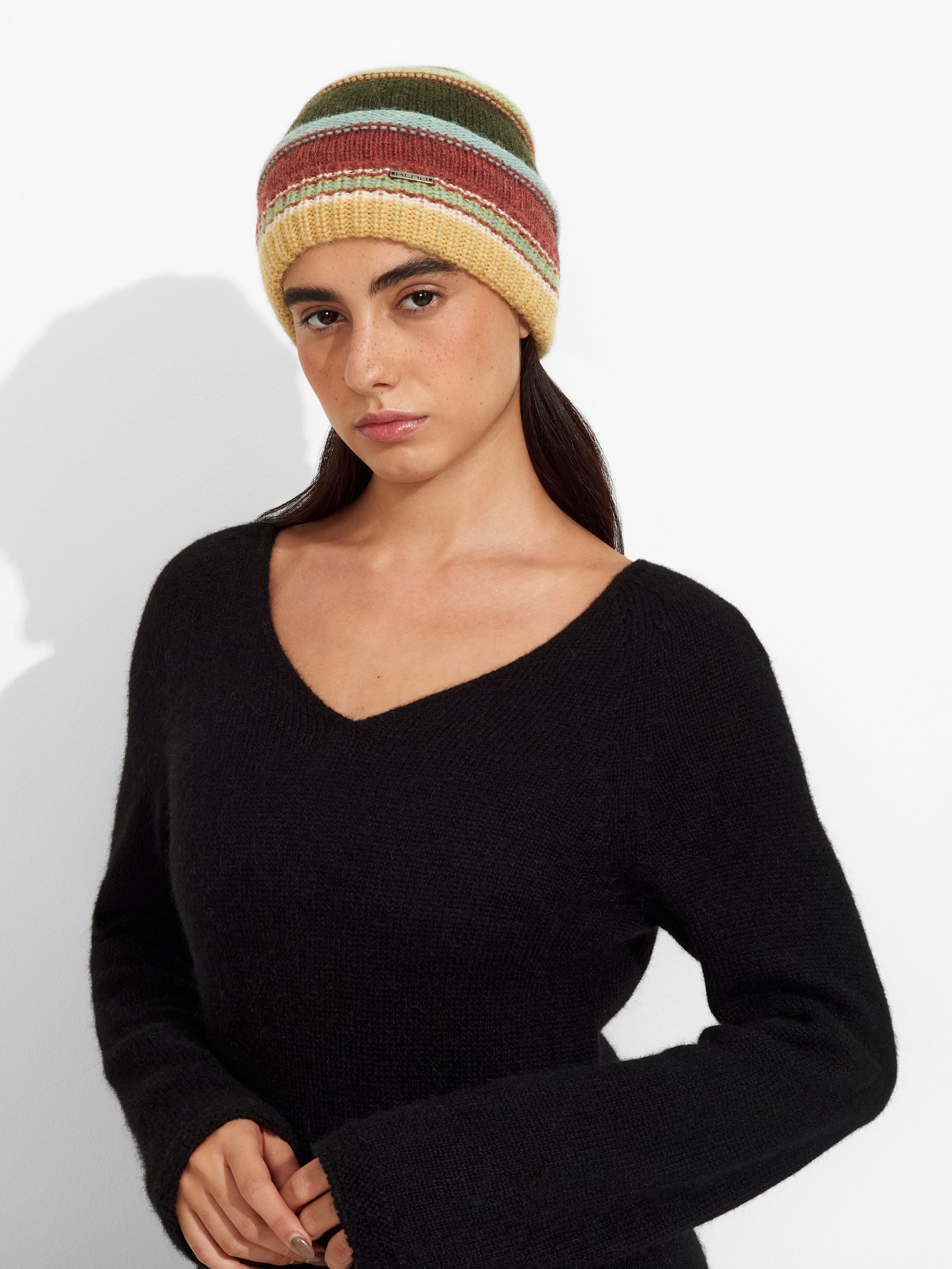 Zanni Hat Baby Alpaca Color Red