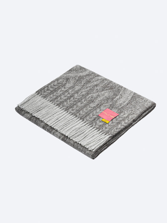 Manta Venom Baby Alpaca Color Gris