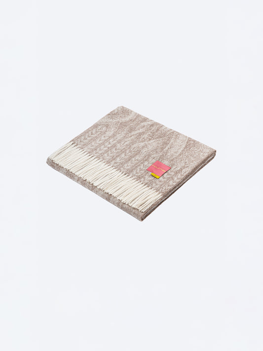 Manta Venom Baby Alpaca Color Taupe