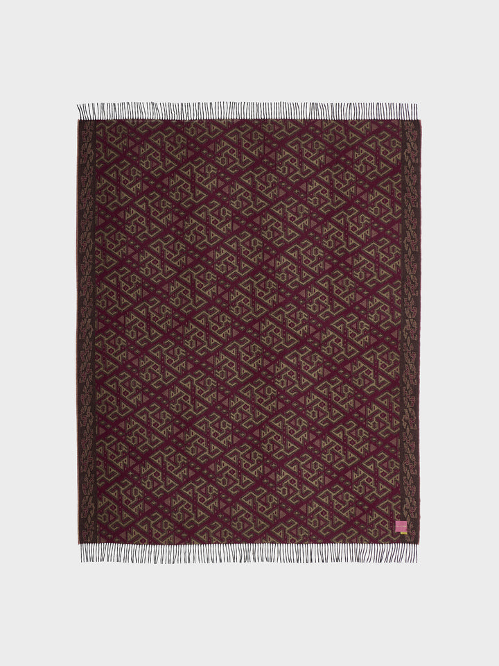 Chincha - 2 Blanket Baby Alpaca Color Red