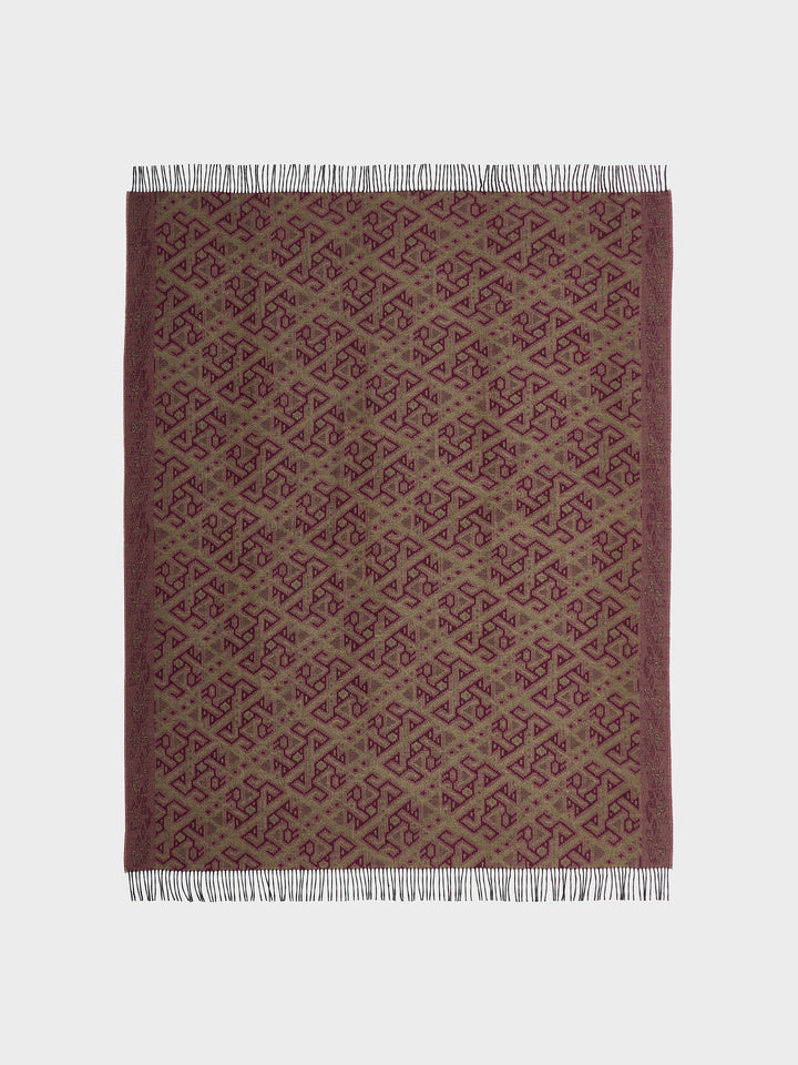 Chincha - 2 Blanket Baby Alpaca Color Red