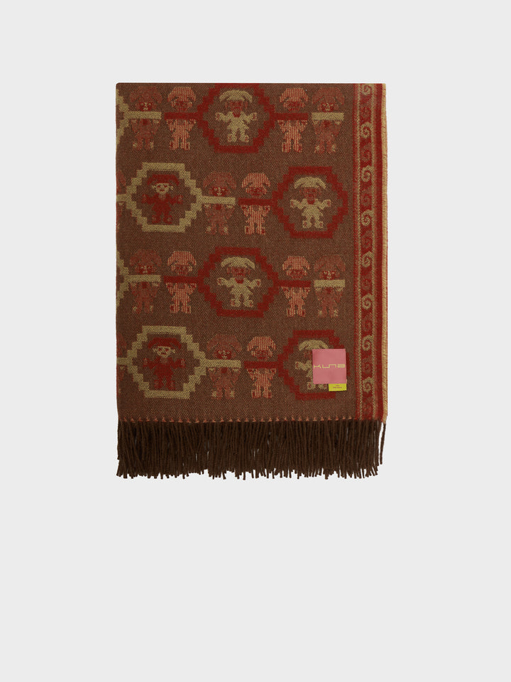 Chimu - 13 Blanket Baby Alpaca Color Red