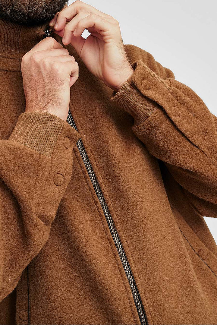 Nadrian Jacket Baby Alpaca Color Paco