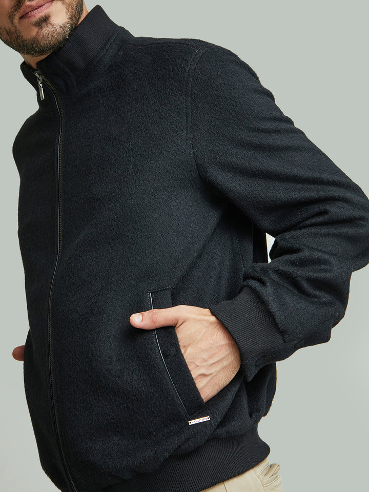Nadrian Jacket Baby Alpaca Color Black