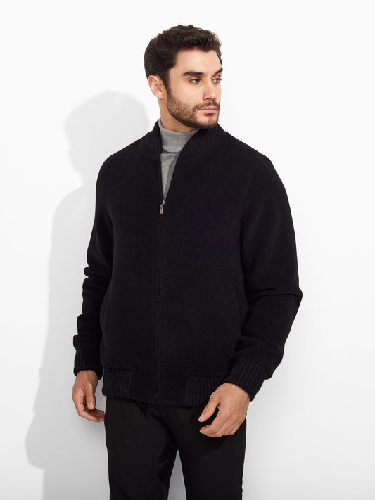 Chaqueta Zermatt Baby Alpaca Color Negro