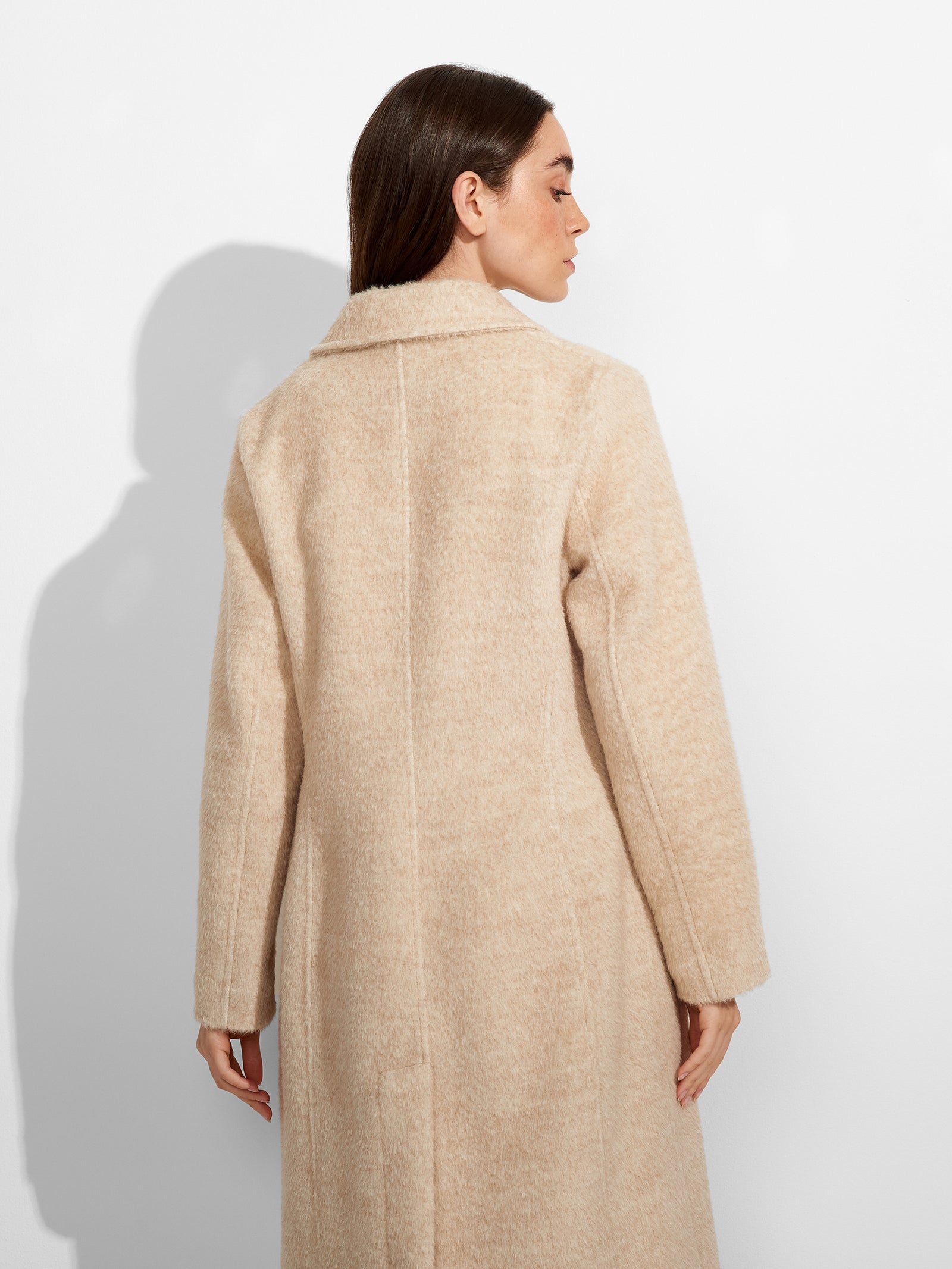 Zen Coat Wool Color Beige
